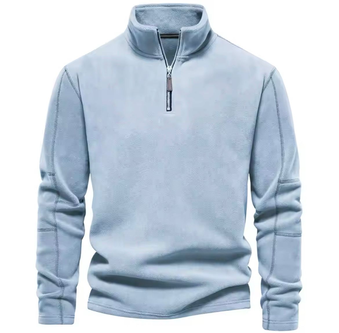 Nordcrest Men's Half-Zip Fleece Sweatshirt – Warm Thick Fleece Pullover for Winter