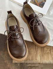 Liza női cipő – Elegáns Oxford stílusú Richelieu brogue részletekkel & kényelemmel