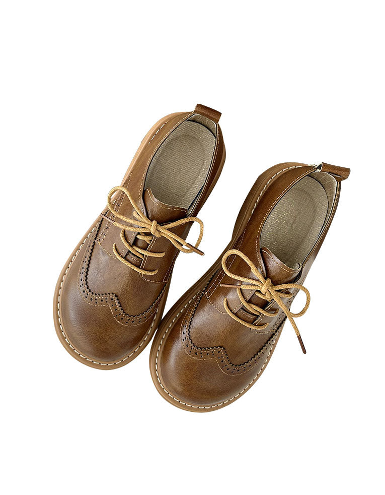 Liza női cipő – Elegáns Oxford stílusú Richelieu brogue részletekkel & kényelemmel