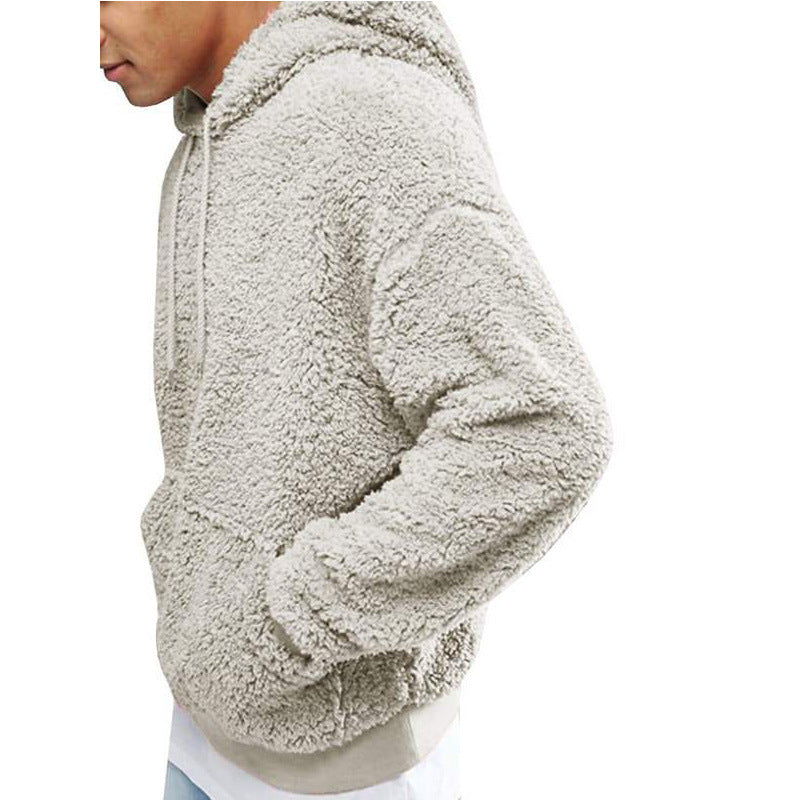 Romano Alvarez Men's Teddy Pullover – Soft Fleece Hoodie Comfortable Fit