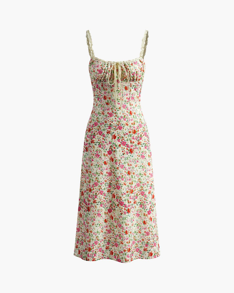 Finley Midi-mekko naisille – 100 % viskoosista valmistettu hihaton mekko, V-pääntie, klassinen leikkaus