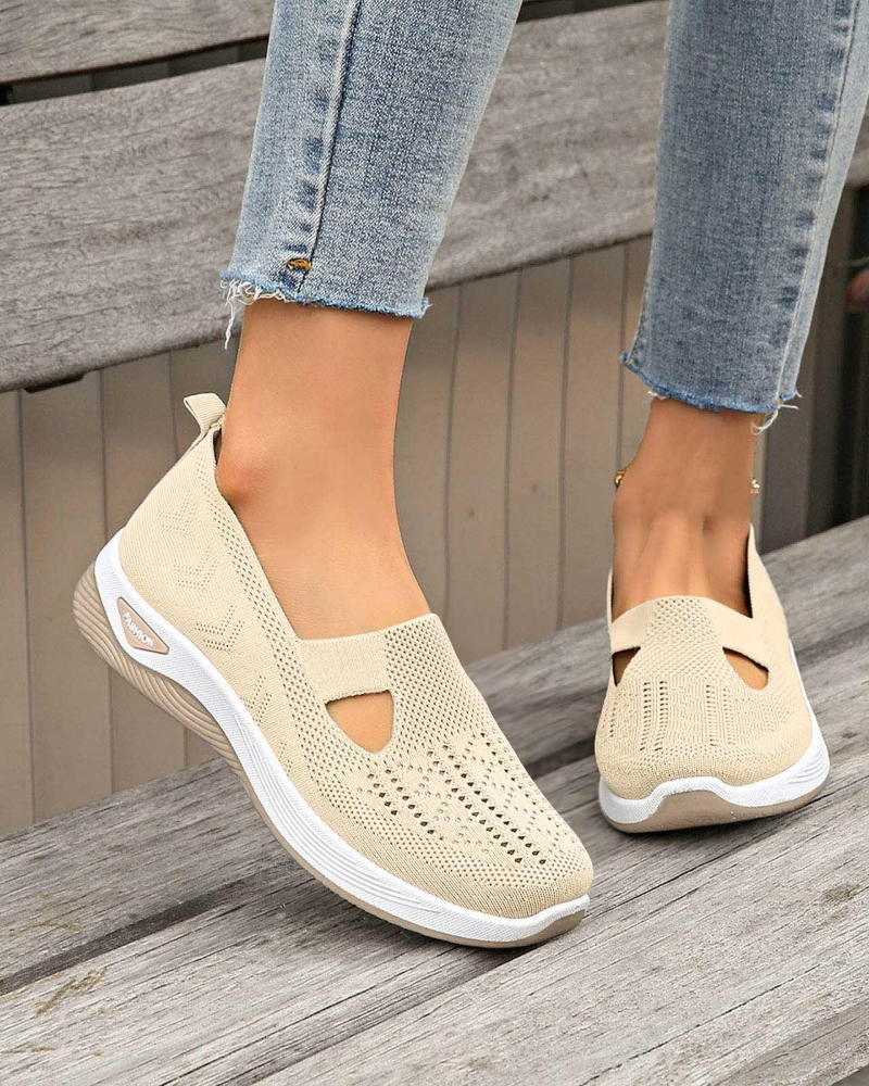 Brynn női túracipők – légáteresztő, ívtámaszos slip-on sportcipők