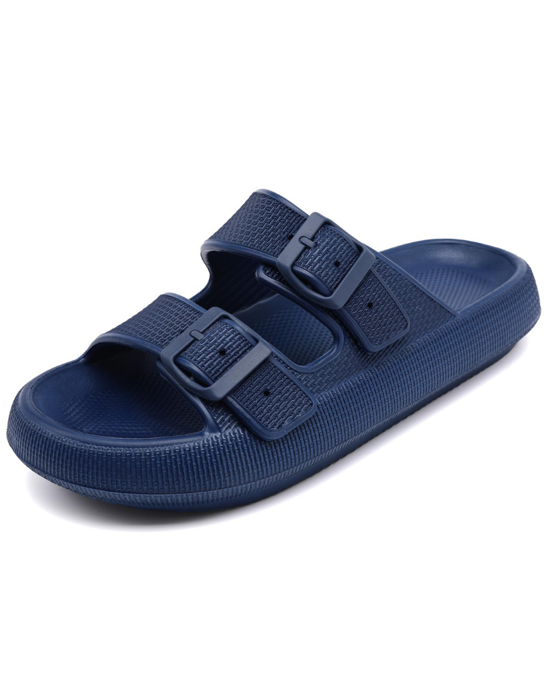Taylor Claquettes Femme – Claquettes Cloud EVA à Boucle Réglable avec Semelle Épaisse Antidérapante
