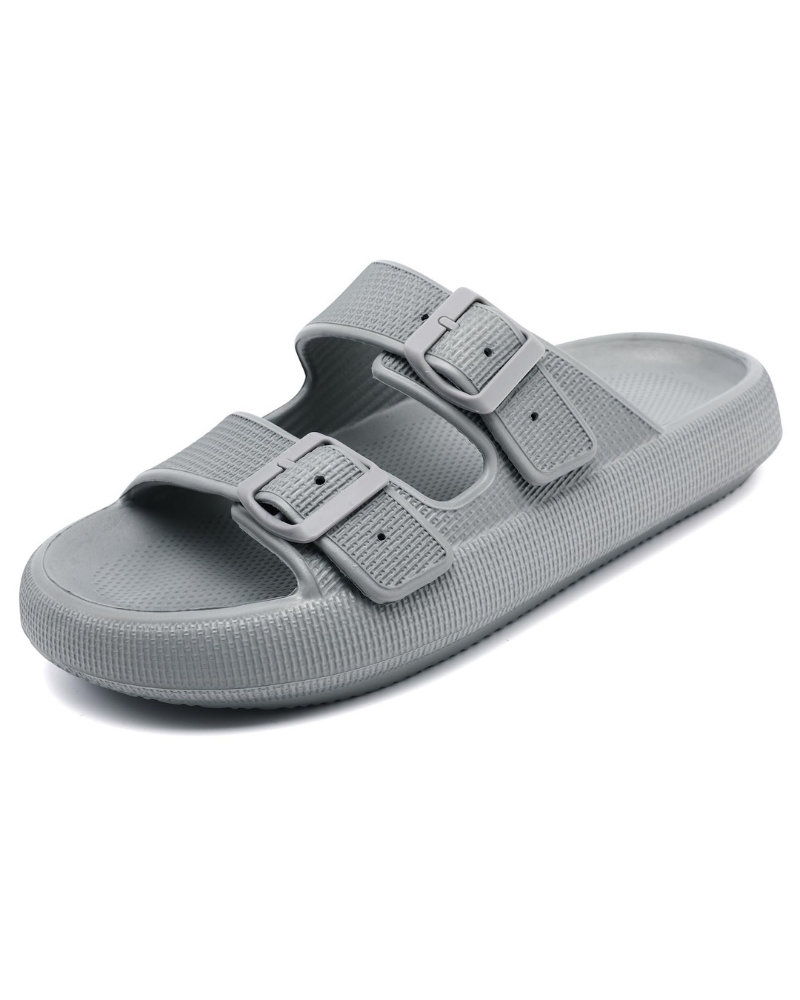 Taylor Claquettes Femme – Claquettes Cloud EVA à Boucle Réglable avec Semelle Épaisse Antidérapante