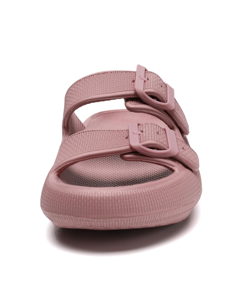 Taylor Claquettes Femme – Claquettes Cloud EVA à Boucle Réglable avec Semelle Épaisse Antidérapante