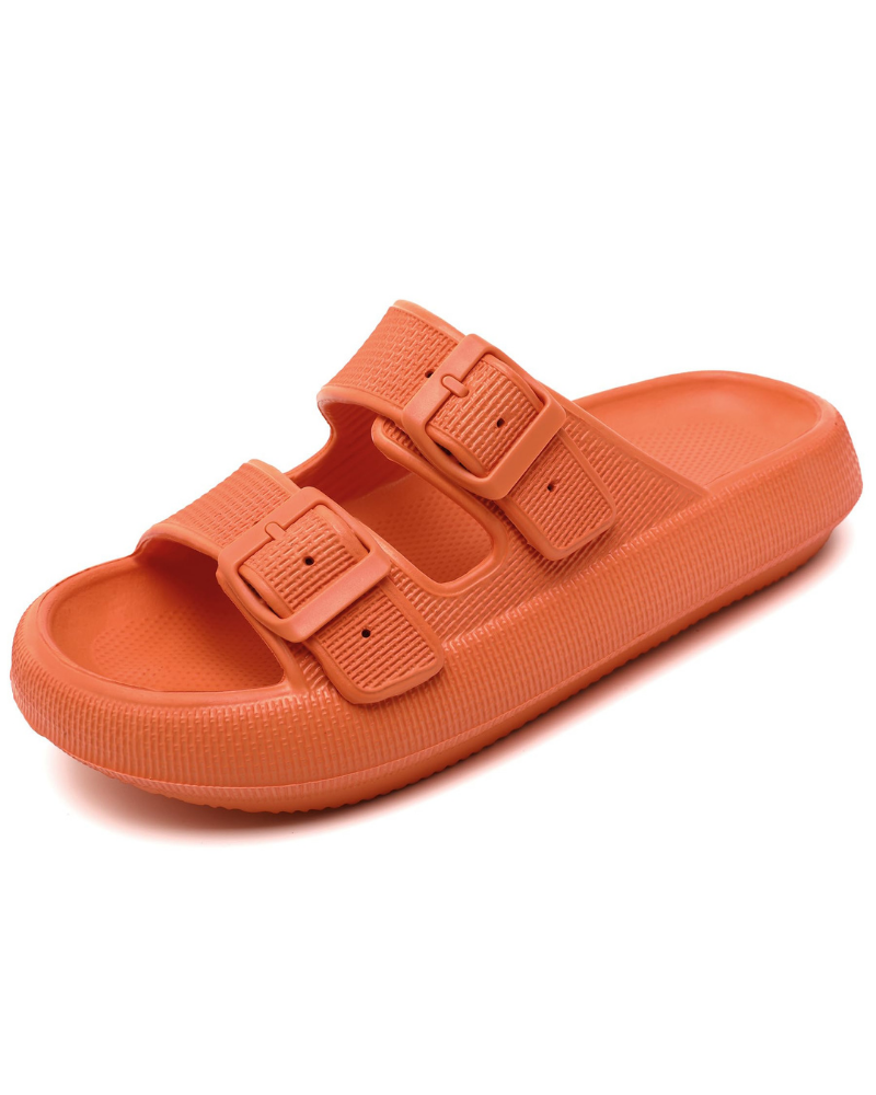 Taylor Claquettes Femme – Claquettes Cloud EVA à Boucle Réglable avec Semelle Épaisse Antidérapante