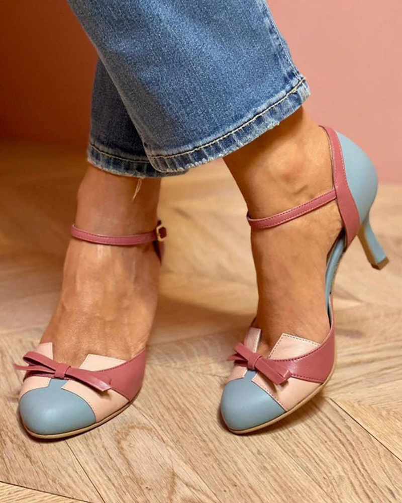 Monroe Damen-Pumps – Elegante Absätze, feine Riemchen, bequeme stabile Absätze