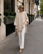 Piper Oversized Women’s Pullover – Crew Neck, Relaxed Fit & Wide Sleeves