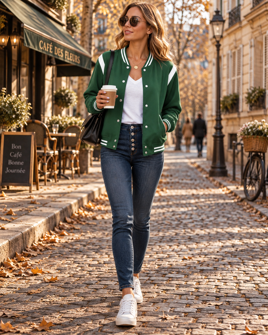 Hilda Blouson Bomber Femme – Léger, Boutons-Pression, Manches Longues & Poches