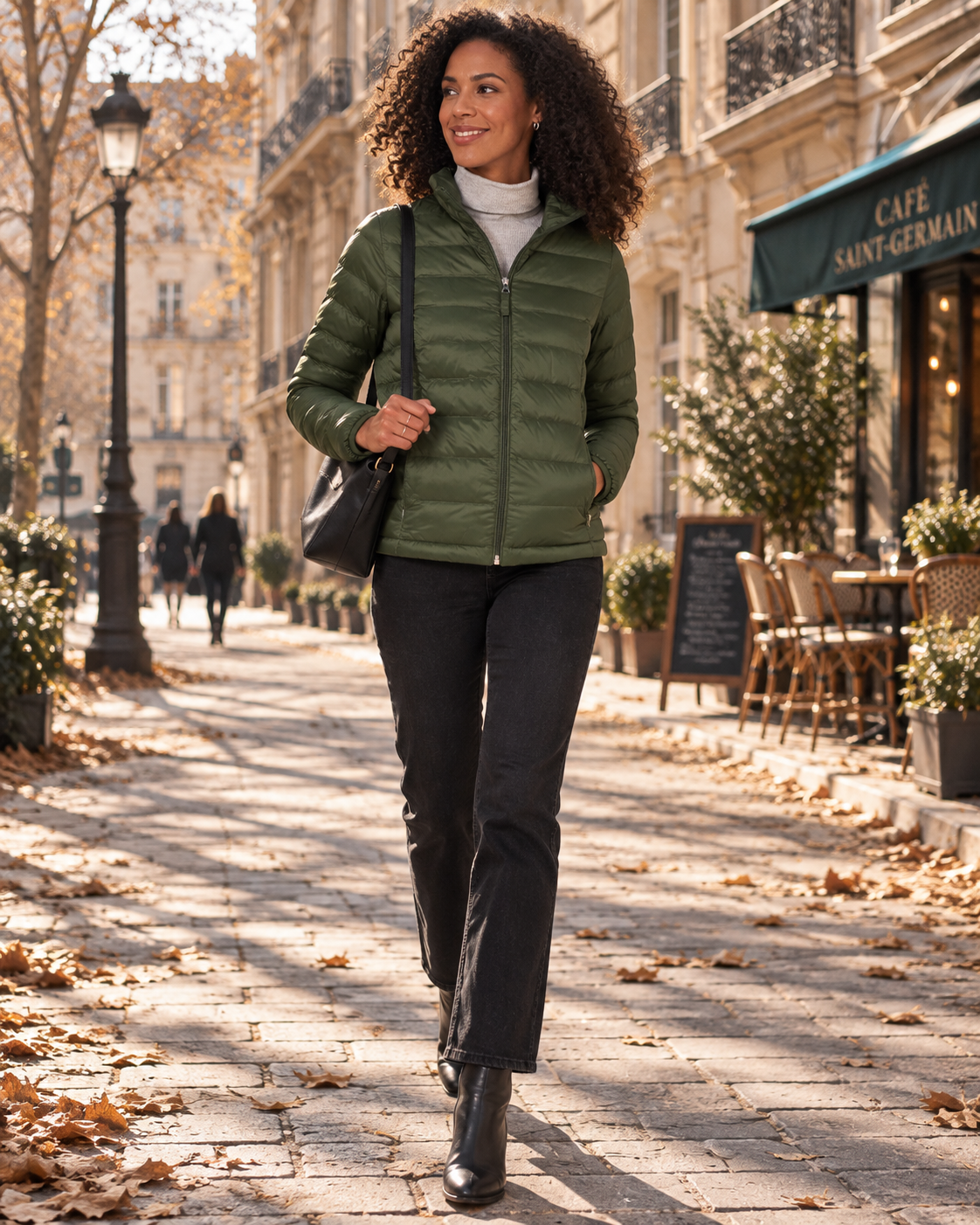 Lowella Doudoune Légère Femme – Déperlante, Matelassée, Compressible & Poches Zippées