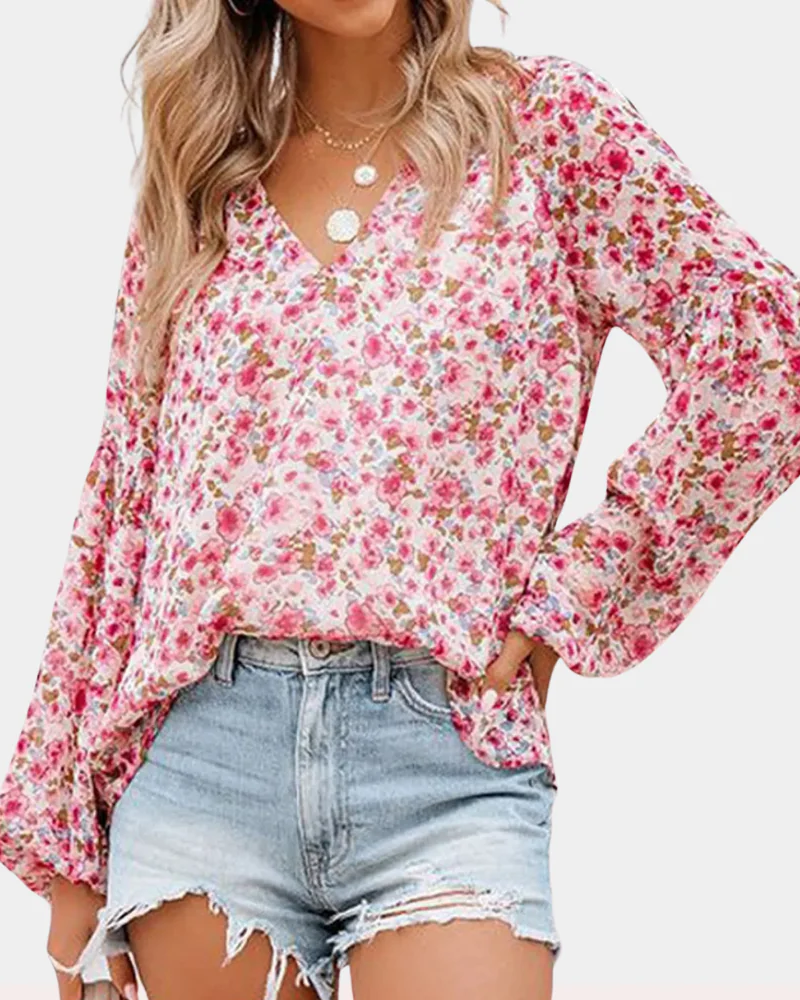 Marlowe Chemisier Femme – Blouse Manches Longues Élégante Coupe Classique Tissu Léger