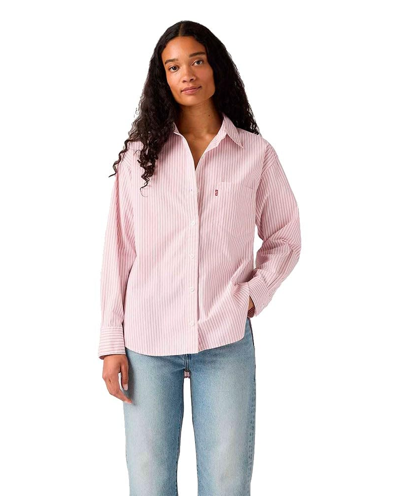 Chemise de femme Ottilie Harlie Boyfriend – Coupe ample, boutonnée et poche poitrine