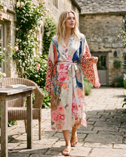 Serena Kaftan Damen Maxi – Leichtes Boho Maxikleid Strandüberwurf