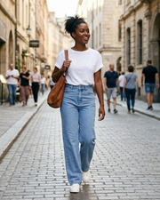 Ysé Γυναικείο Cargo Παντελόνι – Φαρδύ Streetwear Παντελόνι Ψηλόμεσο σε Κορεάτικο Στυλ