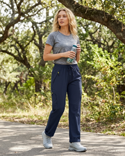 Ava Pantalon Cargo Femme – Pantalon de Randonnée Léger à Séchage Rapide