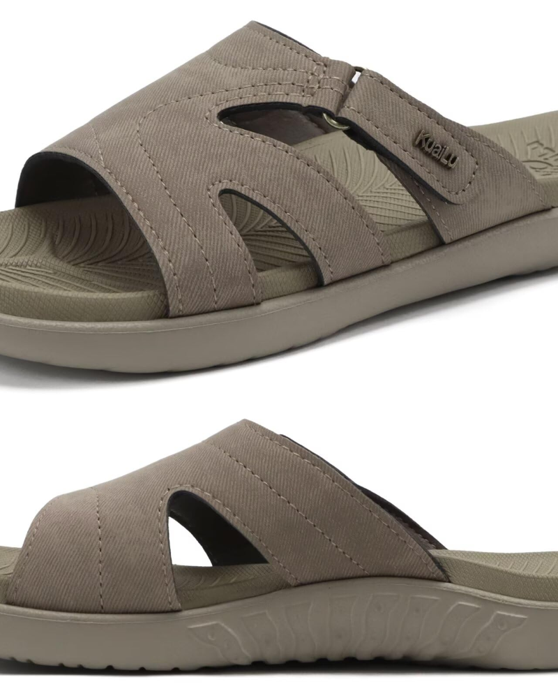 Dámské pohodlné sandály Olivia – nastavitelné mule sandály s podporou klenby nohy