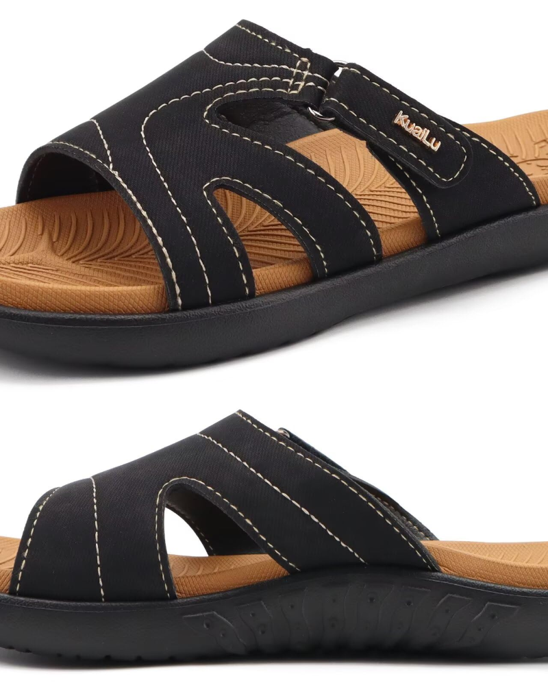 Dámské pohodlné sandály Olivia – nastavitelné mule sandály s podporou klenby nohy