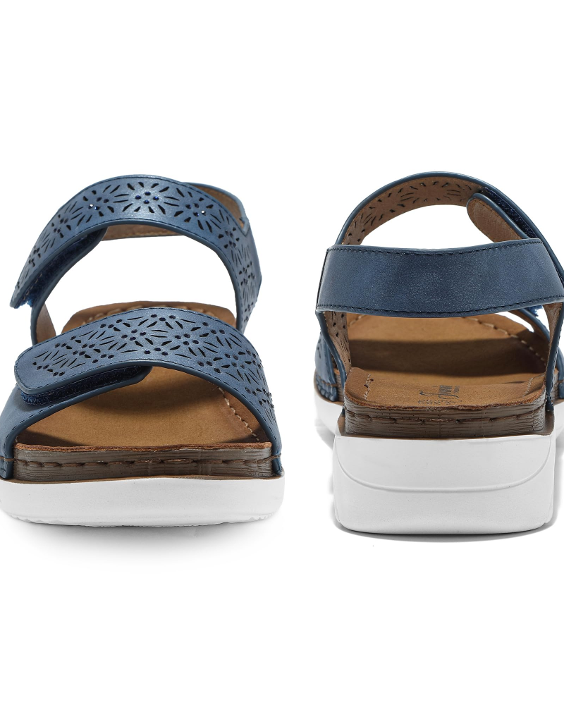 Hilda Sandales de Sport Femme – Sandales Outdoor Réglables à Scratch avec Semelle Confort