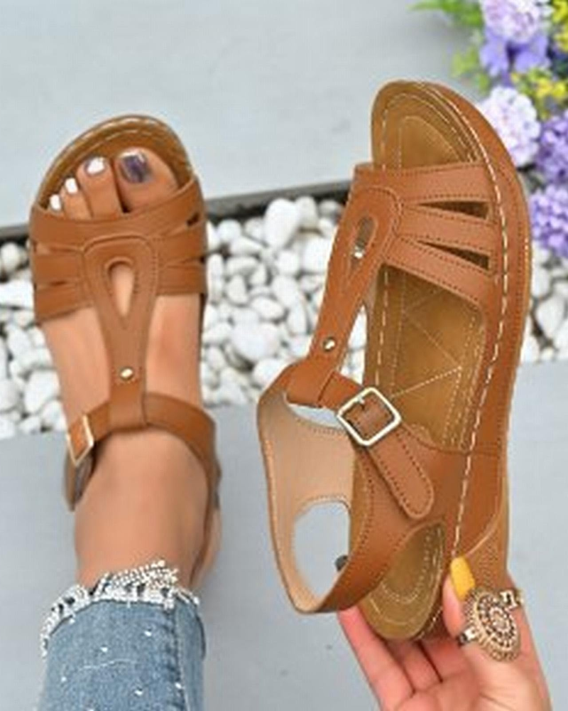 Ainsley Sandales Sport Compensées Femme – Sandales Légères Réglables Confort Été