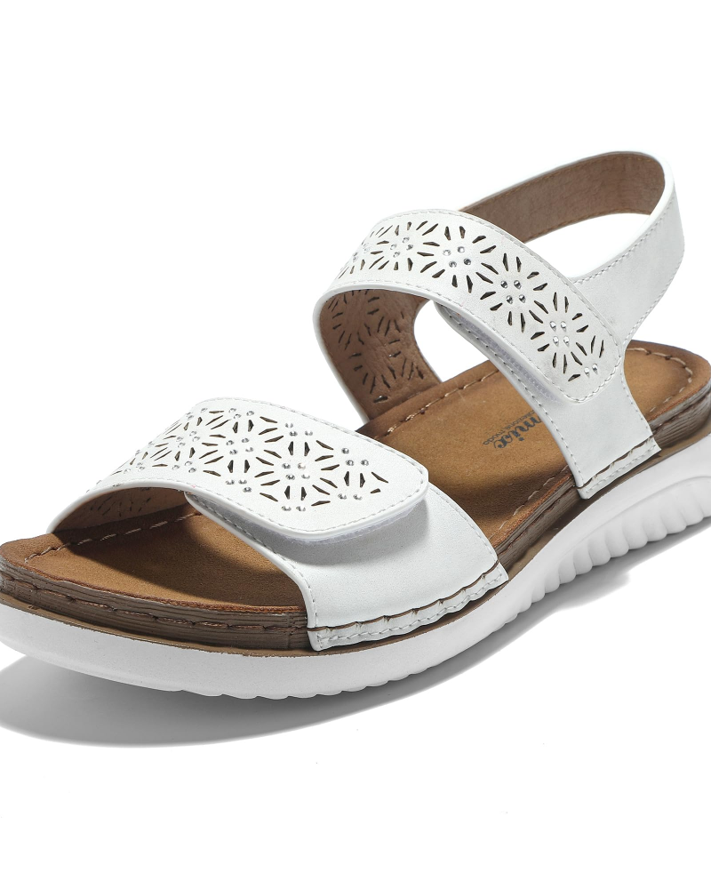 Hilda Sandales de Sport Femme – Sandales Outdoor Réglables à Scratch avec Semelle Confort