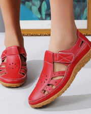 Elodie Sandalias para mujer con punta cerrada – Zapatos de verano ligeros con cortes transpirables