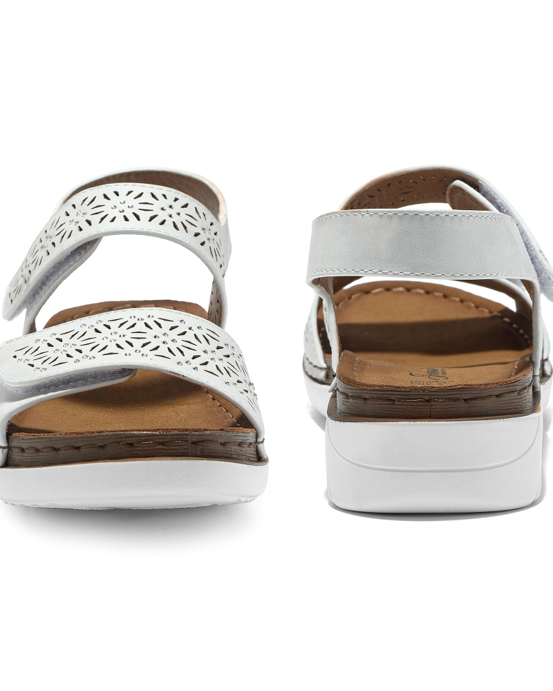 Hilda Sandales de Sport Femme – Sandales Outdoor Réglables à Scratch avec Semelle Confort