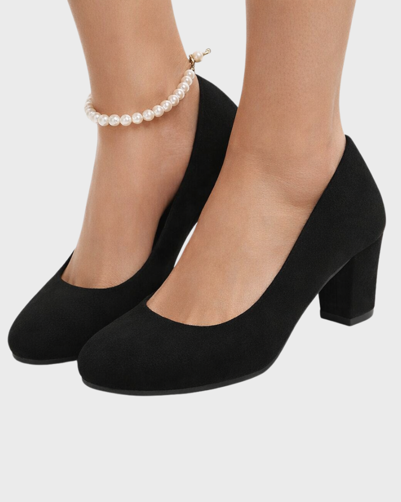 Arabella Obuwie Damskie – Szeroki Nosek, Stabilny Obcas i Wygodna Podeszwa Amortyzująca