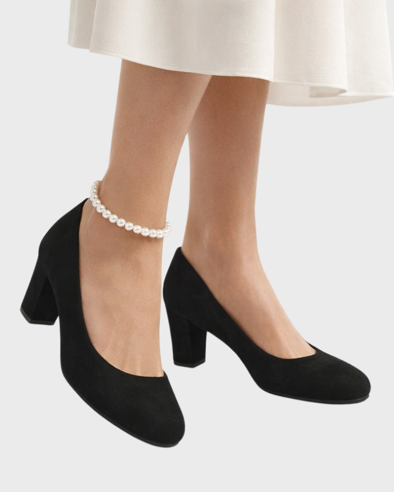 Arabella Obuwie Damskie – Szeroki Nosek, Stabilny Obcas i Wygodna Podeszwa Amortyzująca