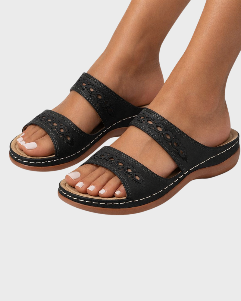 Florence Sandały Damskie – Komfort Ergonomiczny, Podeszwa Amortyzująca i Antypoślizgowa