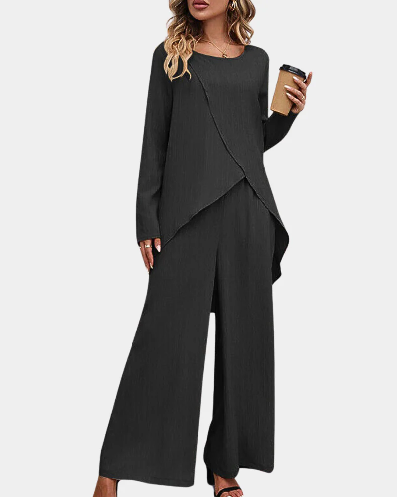 Tatum 2-Piece Women's Set – Lightweight Breathable Coordinated Set Casual Elegant Fit