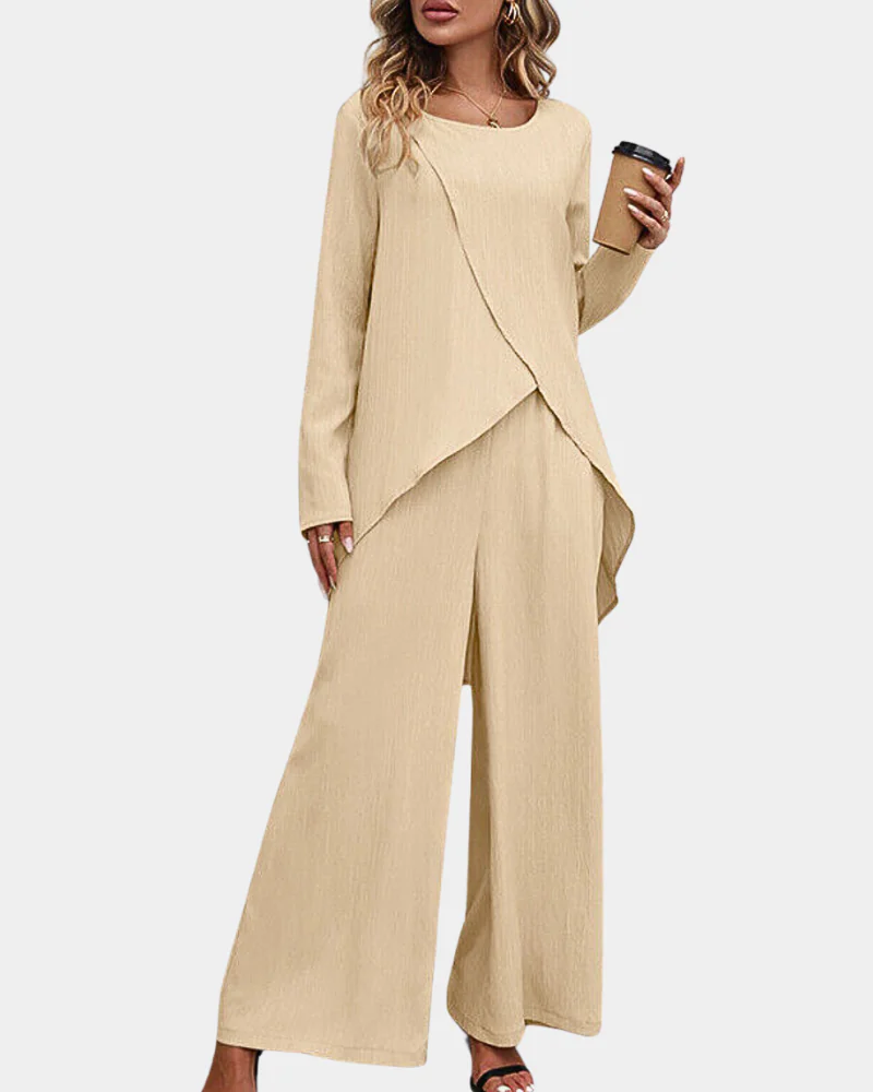 Tatum 2-Piece Women's Set – Lightweight Breathable Coordinated Set Casual Elegant Fit