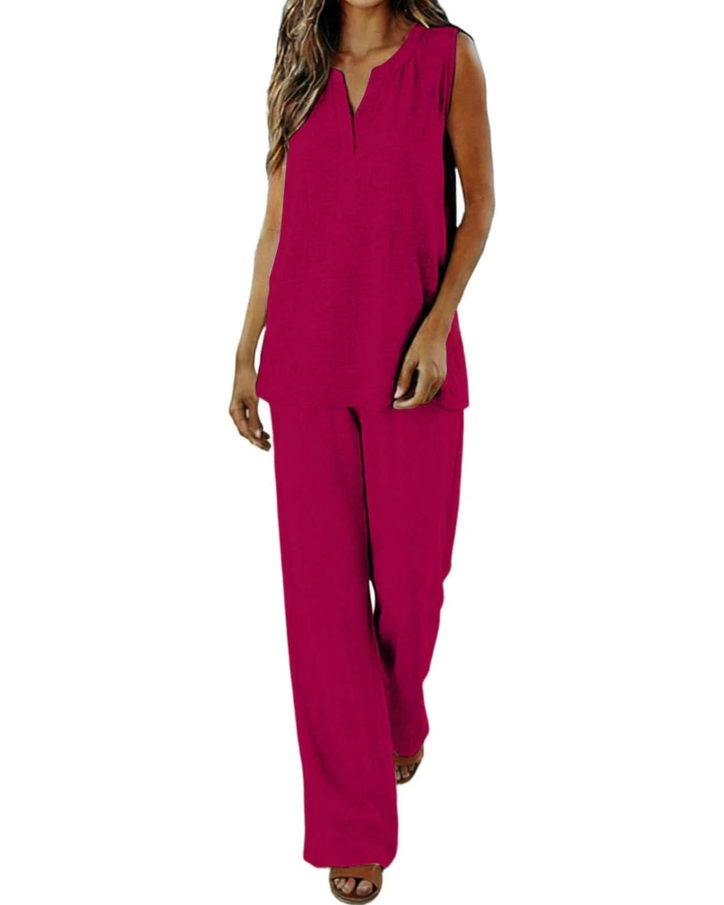 Maya Ensemble Femme Été – Lin Chemise & Short Casual Chic