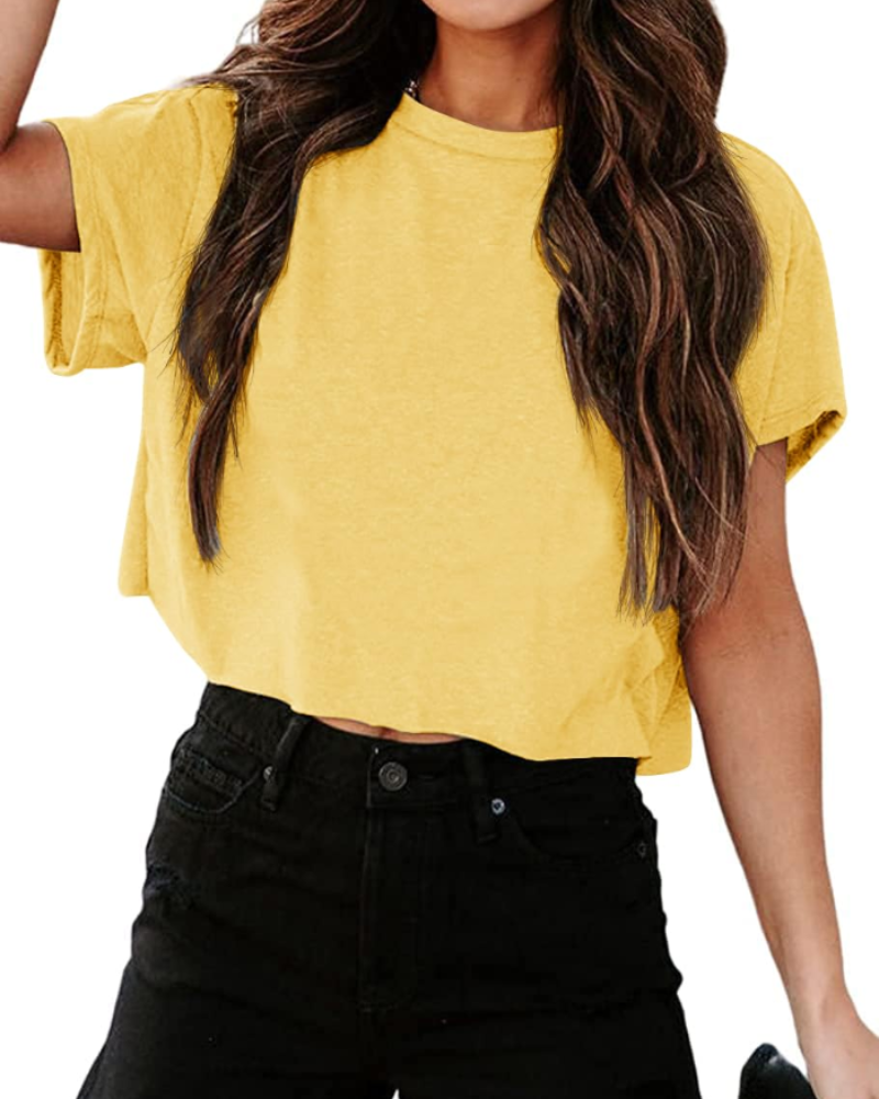 Zoe T-shirt til kvinder – Oversized fitness-top med udskårne skuldre