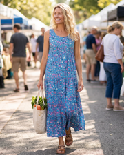 Rochie de vară Genevieve pentru femei – Rochie trapez ușoară și elegantă