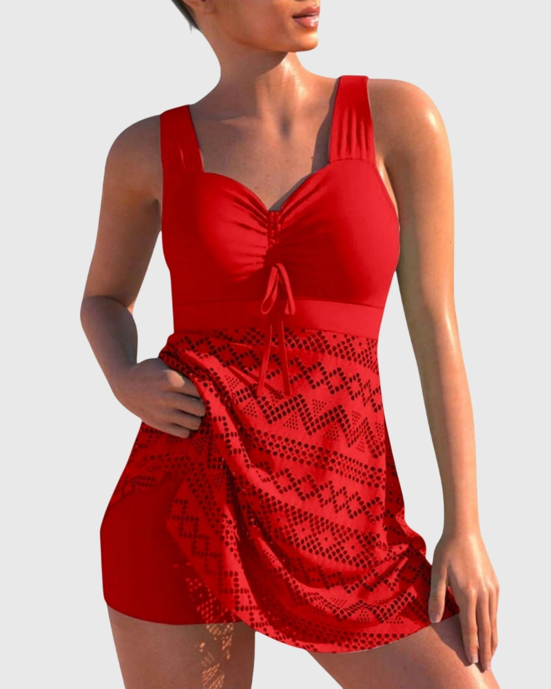 Sage Ensemble Bikini Dames – Getextureerd 2-delig Bikini Set Elegante Comfortabele Snit Zomer