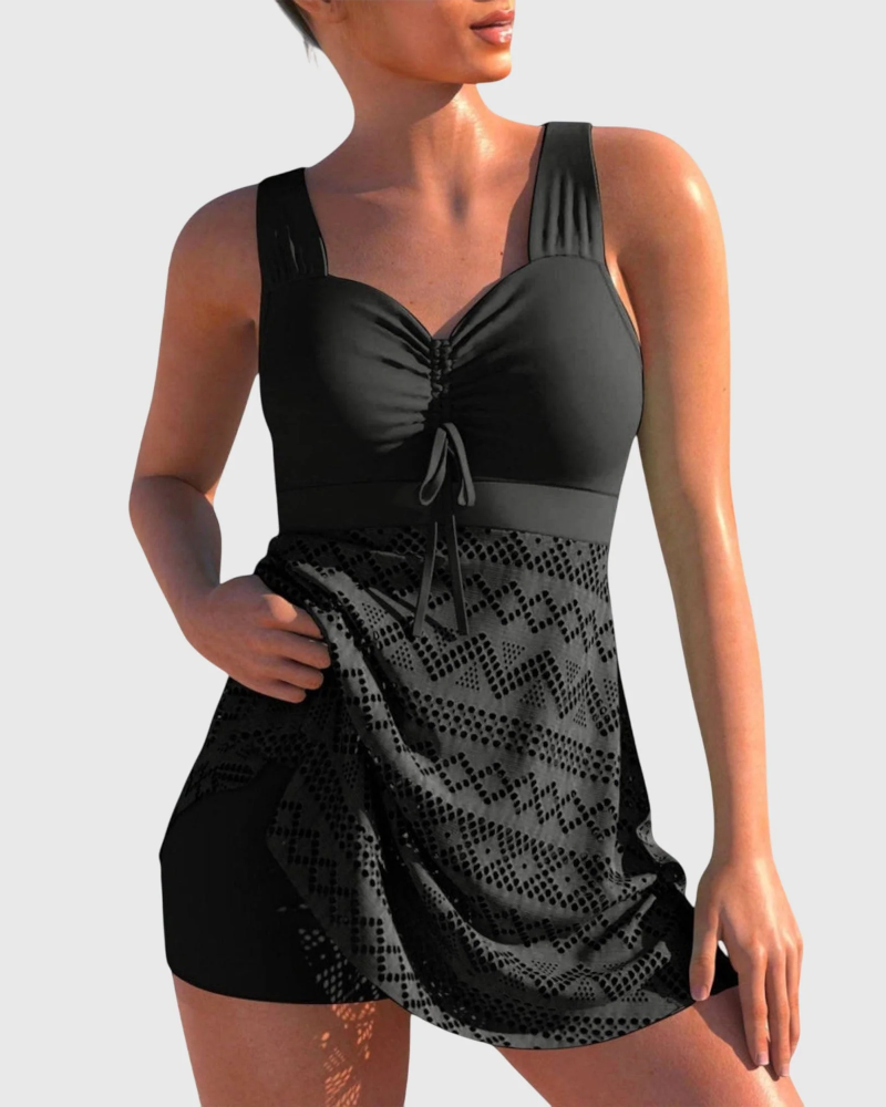 Sage Ensemble Bikini Dames – Getextureerd 2-delig Bikini Set Elegante Comfortabele Snit Zomer