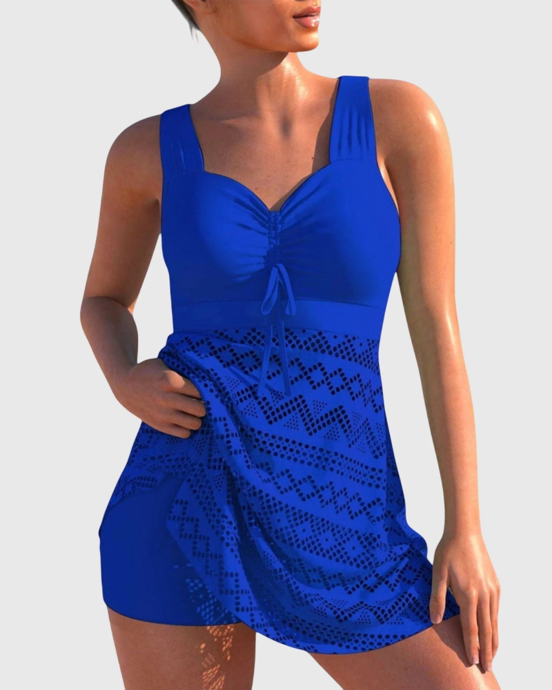Sage Ensemble Bikini Dames – Getextureerd 2-delig Bikini Set Elegante Comfortabele Snit Zomer