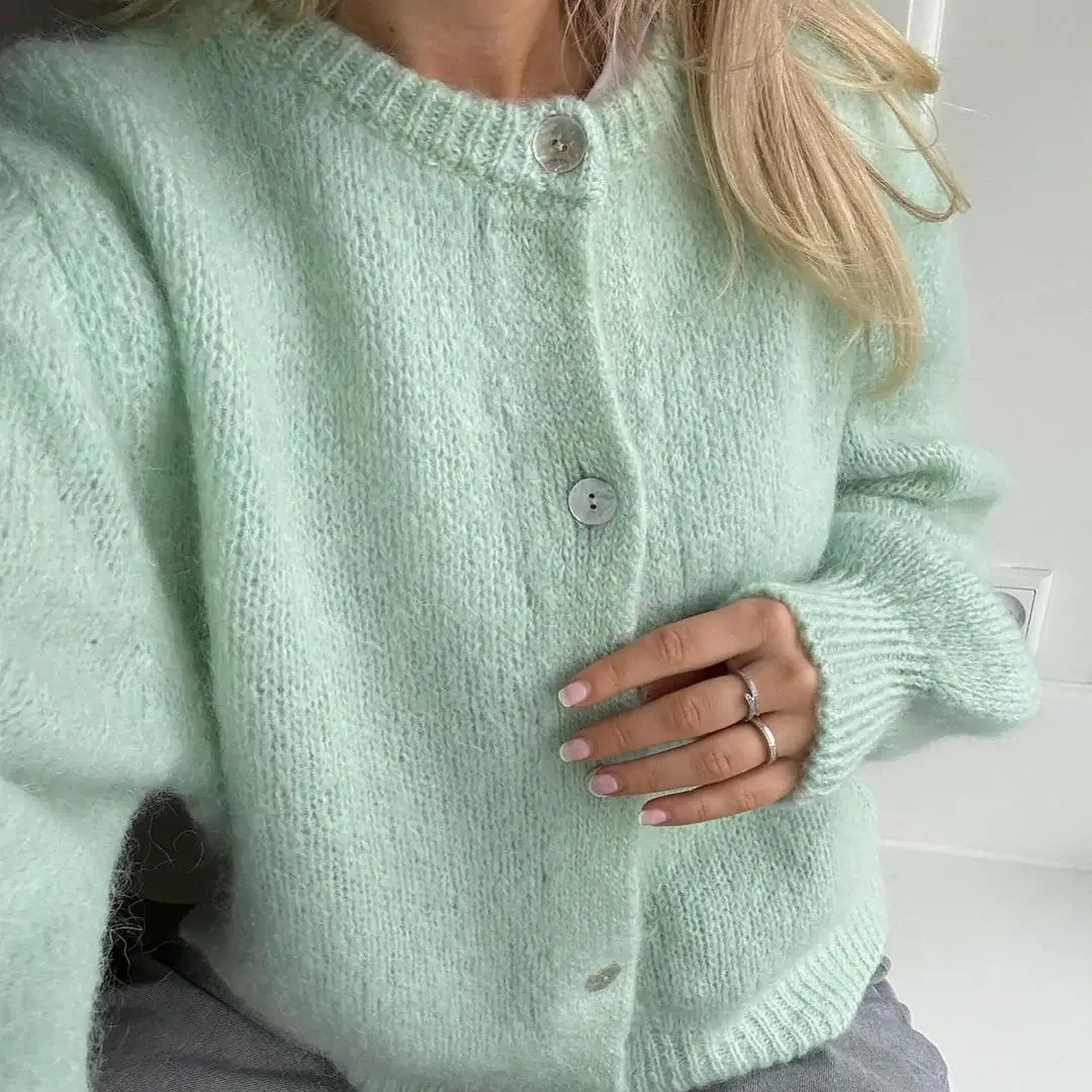 Dámský cardigan Addilyn – měkký a elegantní svetr z pohodlné pleteniny na zimu
