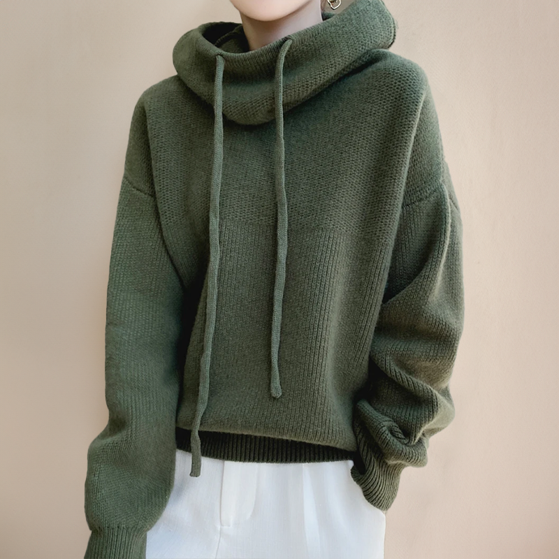 Isabelle damepullover i merinould med rullekrave – elegant, let og varm pullover i tidløst design