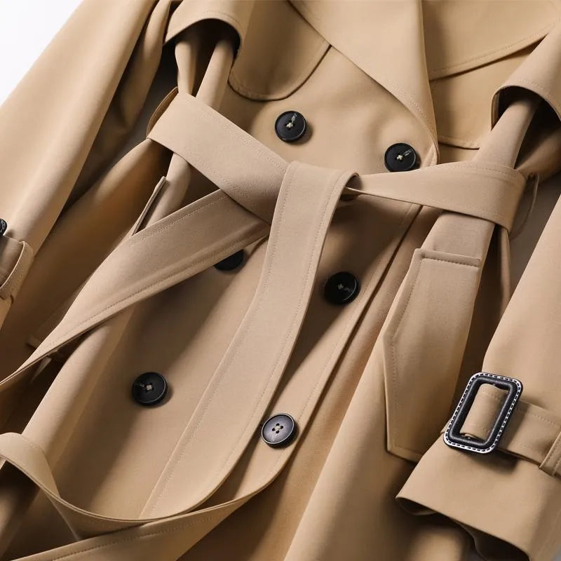 Emilia Trench Femme Elegant – Dugi elegantni i svestrani kaput za sve sezone