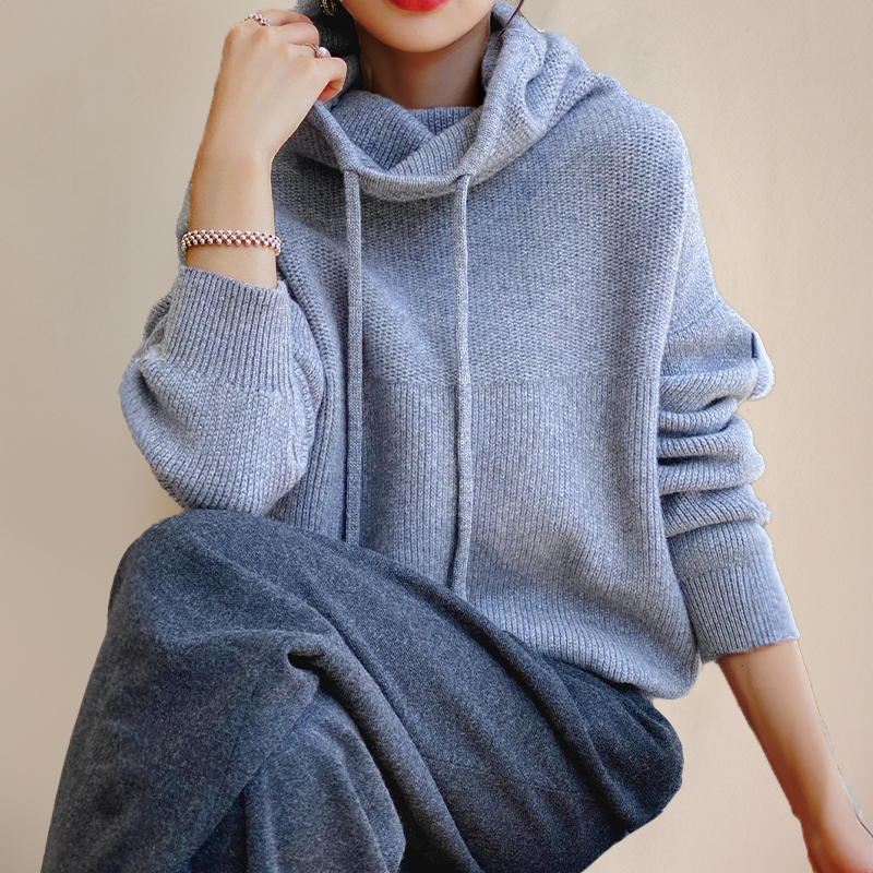 Isabelle damepullover i merinould med rullekrave – elegant, let og varm pullover i tidløst design
