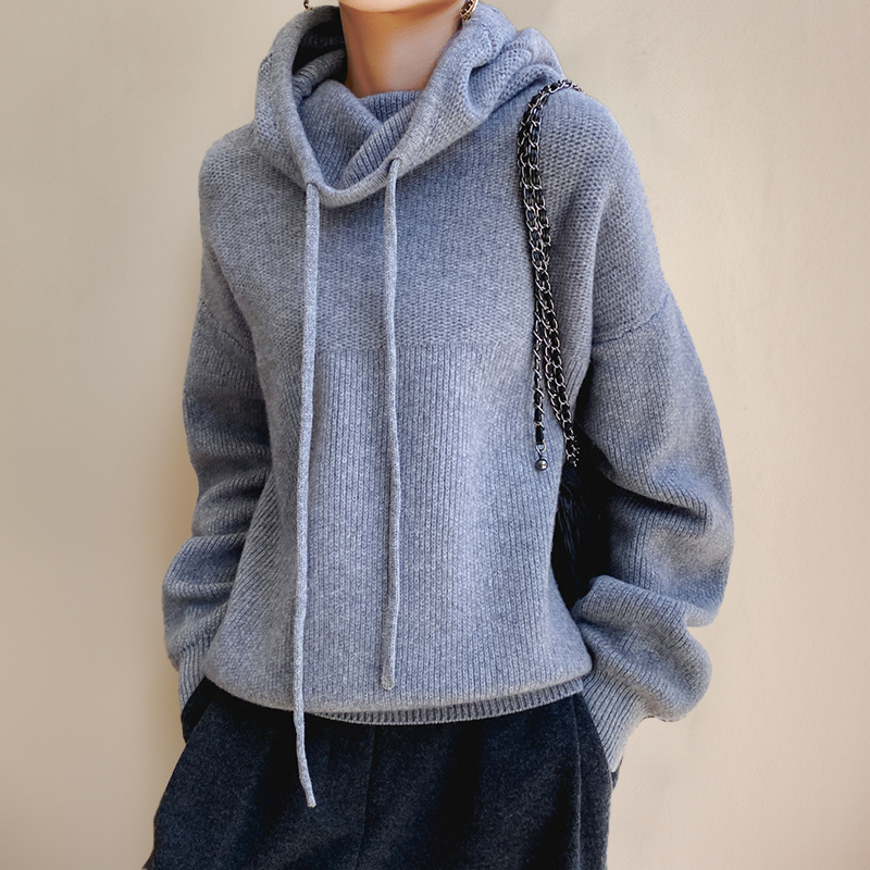 Isabelle damepullover i merinould med rullekrave – elegant, let og varm pullover i tidløst design