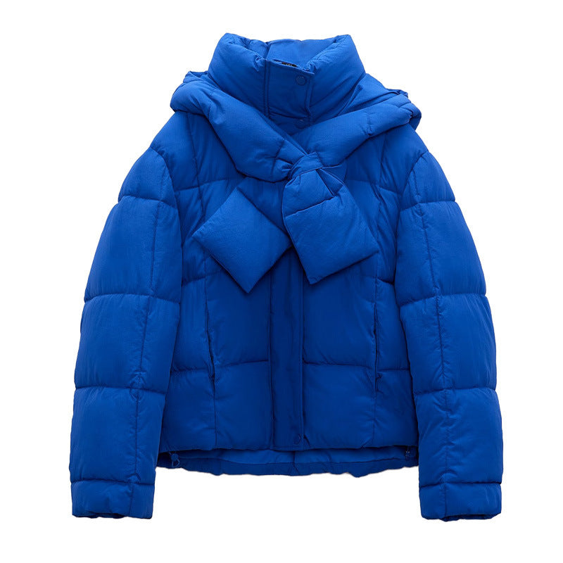 Melai dame dunjakke med tørreldetalje – moderne oversized pasform & varm komfort