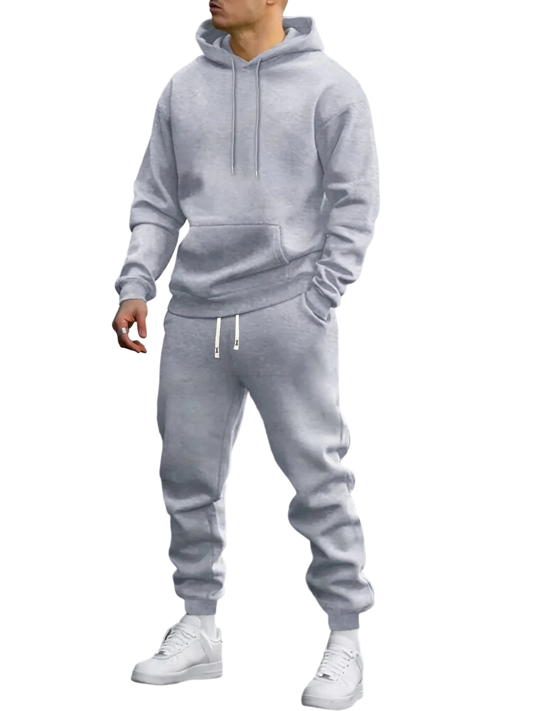 Henry Men's Sports Set Hoodie & Jogging – Breathable Polyester Regular Fit Casual & Sport