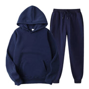 Zion men's jogging set – Premium hoodie & slim pants with adjustable waist & breathable fabric