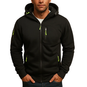 Vito Men's Zip-Up Hoodie – Warm Comfortable Casual Sport Style Sweatshirt with Hood