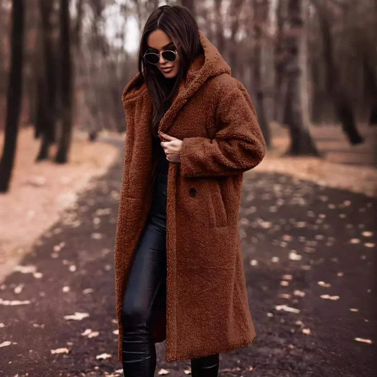 Faith Dámský podzimní kabát – Teplá a elegantní bunda s bezpečným zapínáním a moderním elegantním designem