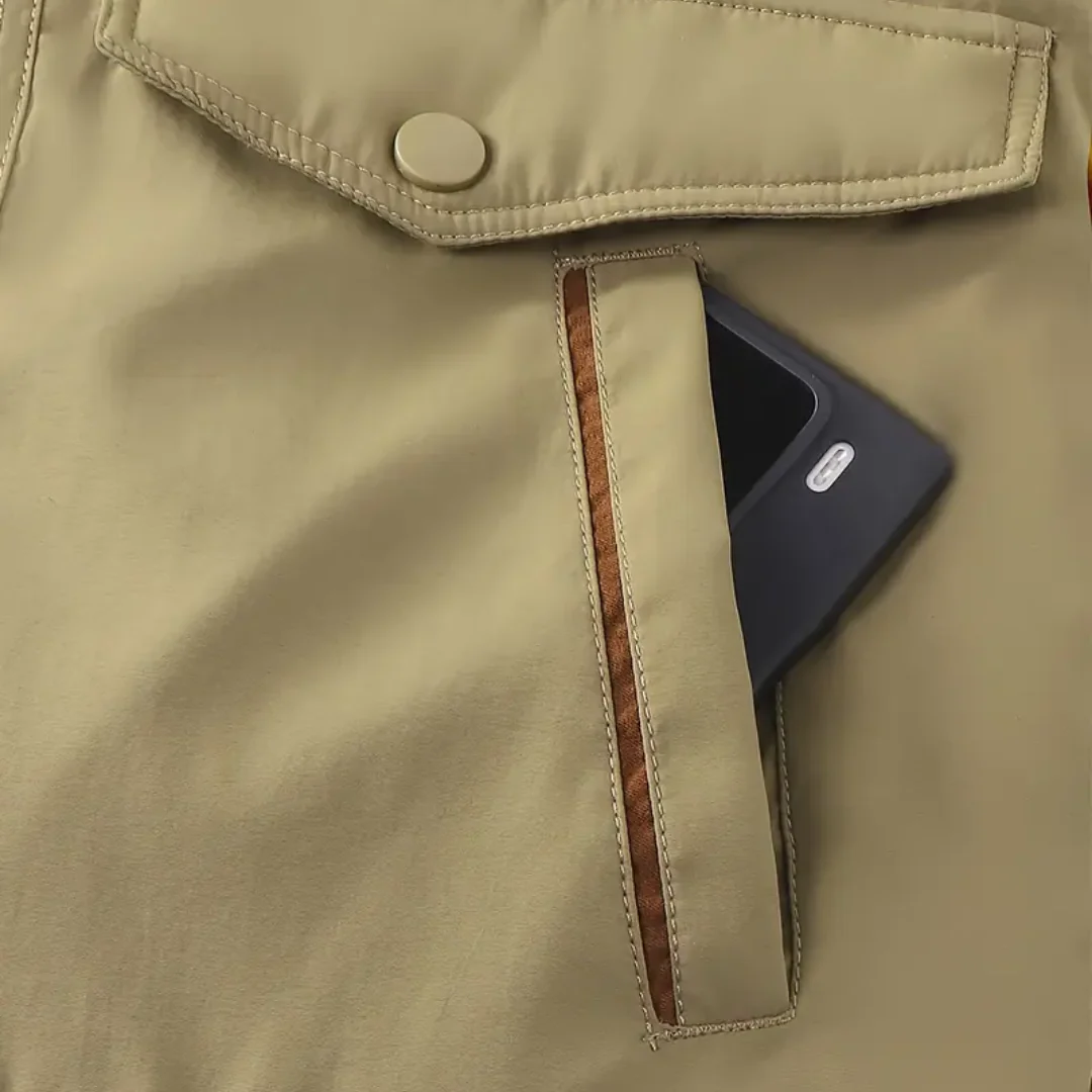 Butch Veste d’Hiver Homme – Manteau Rembourré avec Capuche et Doublure Chaude