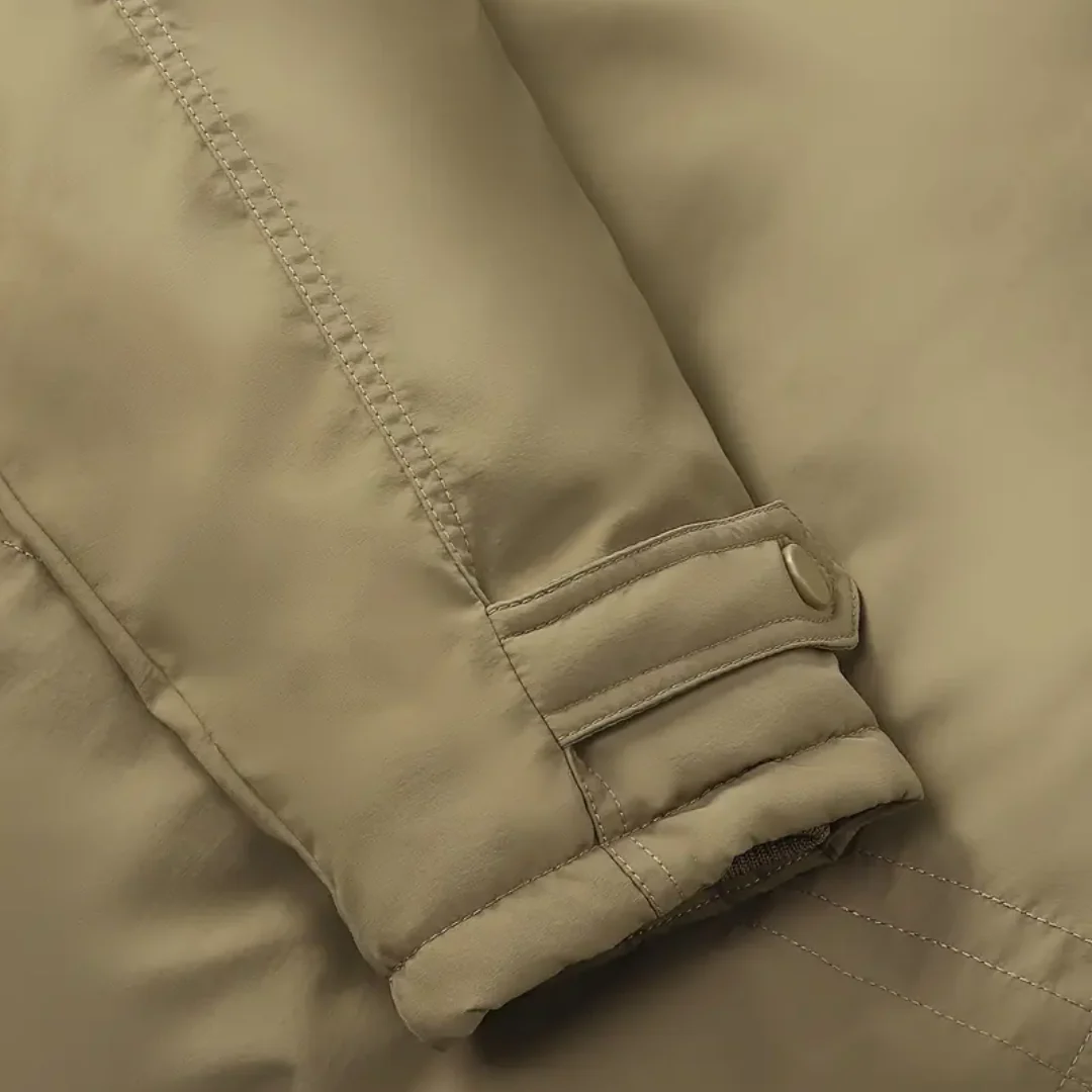 Butch Veste d’Hiver Homme – Manteau Rembourré avec Capuche et Doublure Chaude