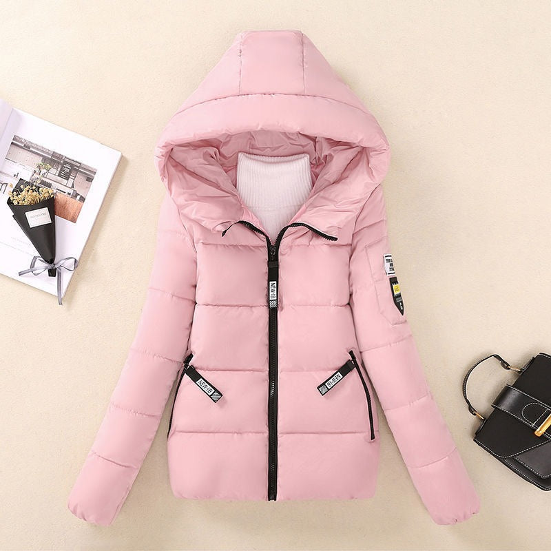 Jules Doudoune Femme Matelassée Relaxed Fit – Veste Déperlante avec Capuche & Poches Zippées